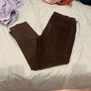 Ralph Lauren - Corduroy Slim Fit Dress Pants